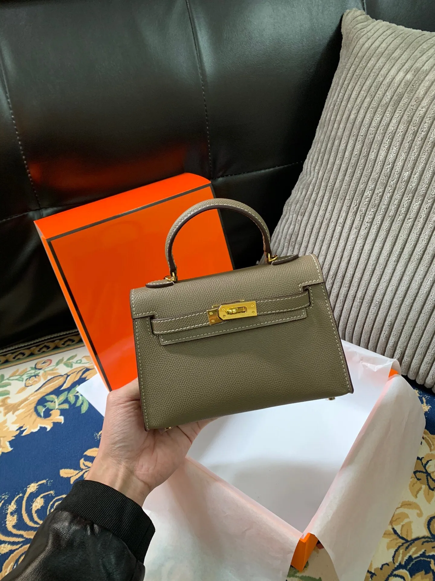 All Categories Official Website "Brand Women's Bags" Women's Bags 💙 Hermes 2023 New Mini 2nd Generation Crossbody Bag