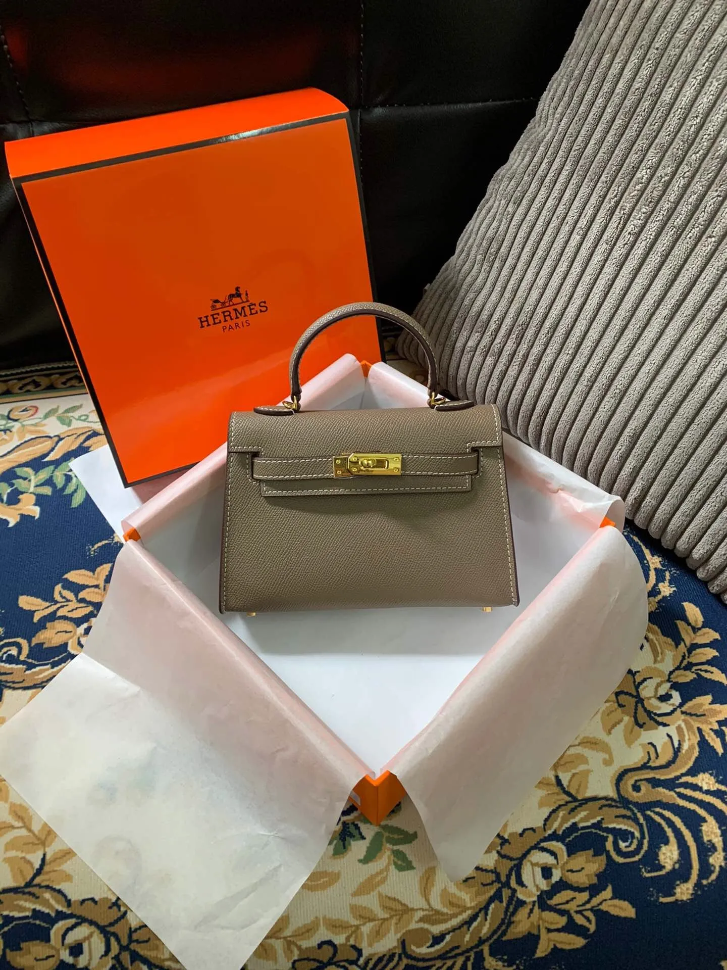 All Categories Official Website "Brand Women's Bags" Women's Bags 💙 Hermes 2023 New Mini 2nd Generation Crossbody Bag