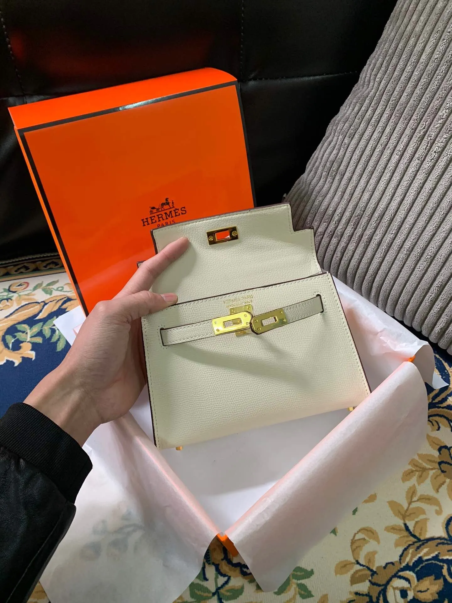 All Categories Official Website "Brand Women's Bags" Women's Bags 💙 Hermes 2023 New Mini 2nd Generation Crossbody Bag