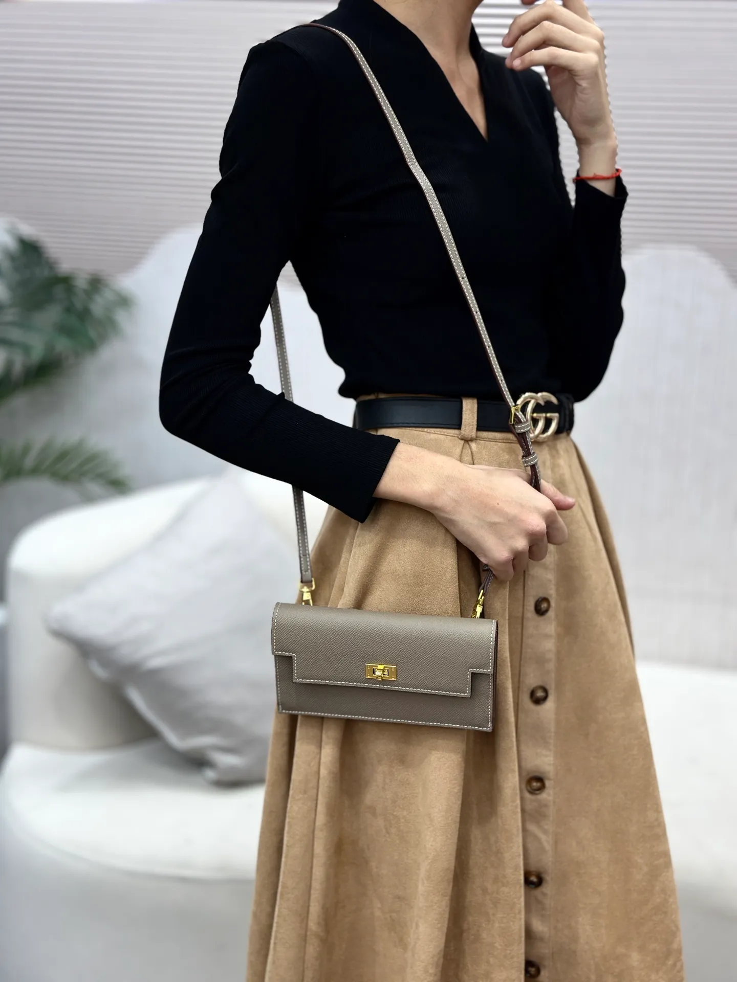 All categories Hermès women's bags (Hermès) Hermès 960-2 gold buckle