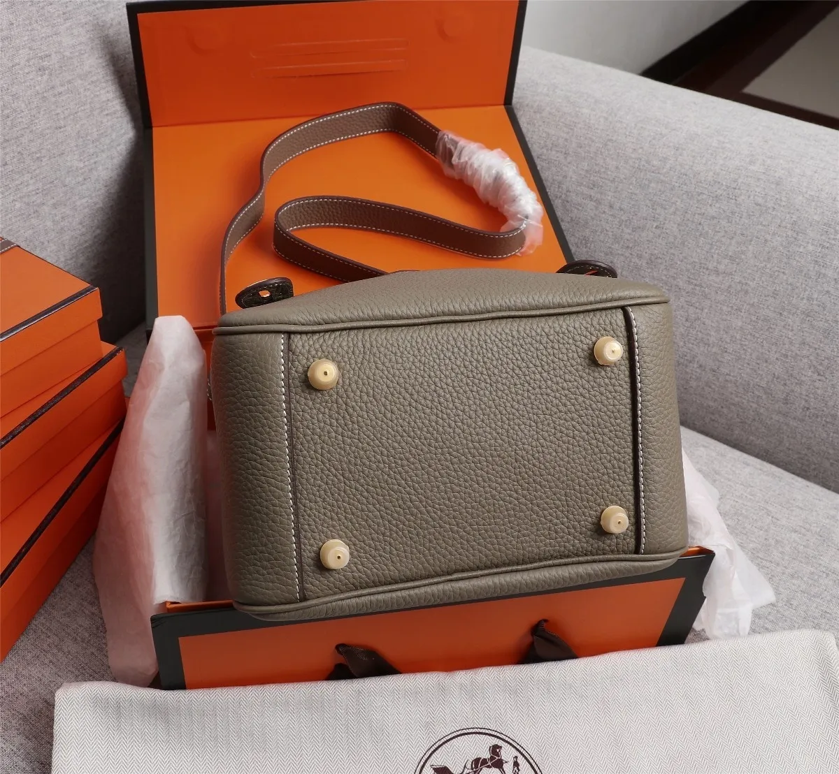 All Categories Official Website "Brand Women's Bags" Women's Bags 💙 Hermes 2022 Official New Hermès Lindy Bag Wholesale 58003500 High Quality Size: 19CM