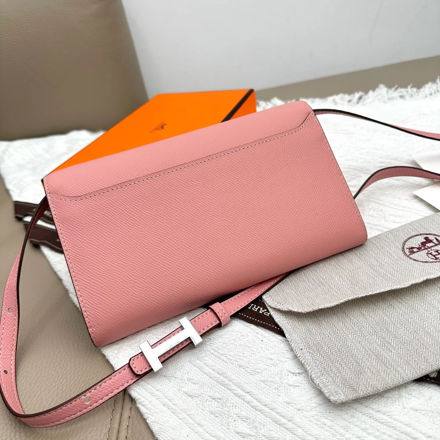 All Categories Official Website "Brand Women's Bags" Women's Bags 💙 Hermes 2025 New Hermes Crossbody Bag