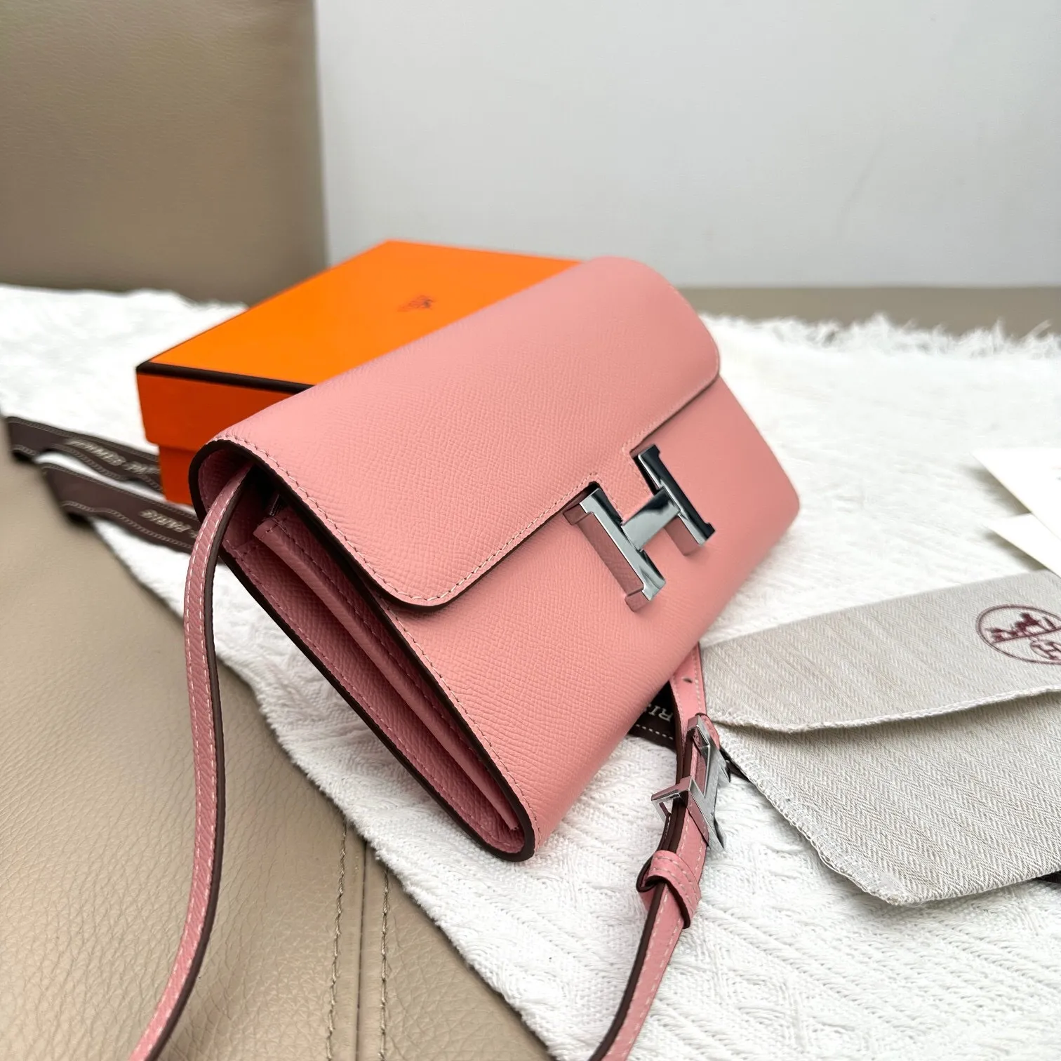 All Categories Official Website "Brand Women's Bags" Women's Bags 💙 Hermes 2025 New Hermes Crossbody Bag