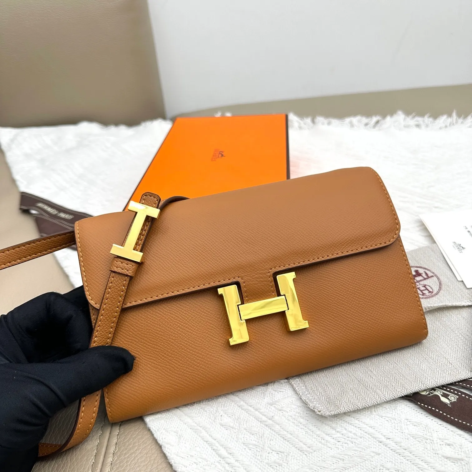 All Categories Official Website "Brand Women's Bags" Women's Bags 💙 Hermes 2025 New Hermes Crossbody Bag