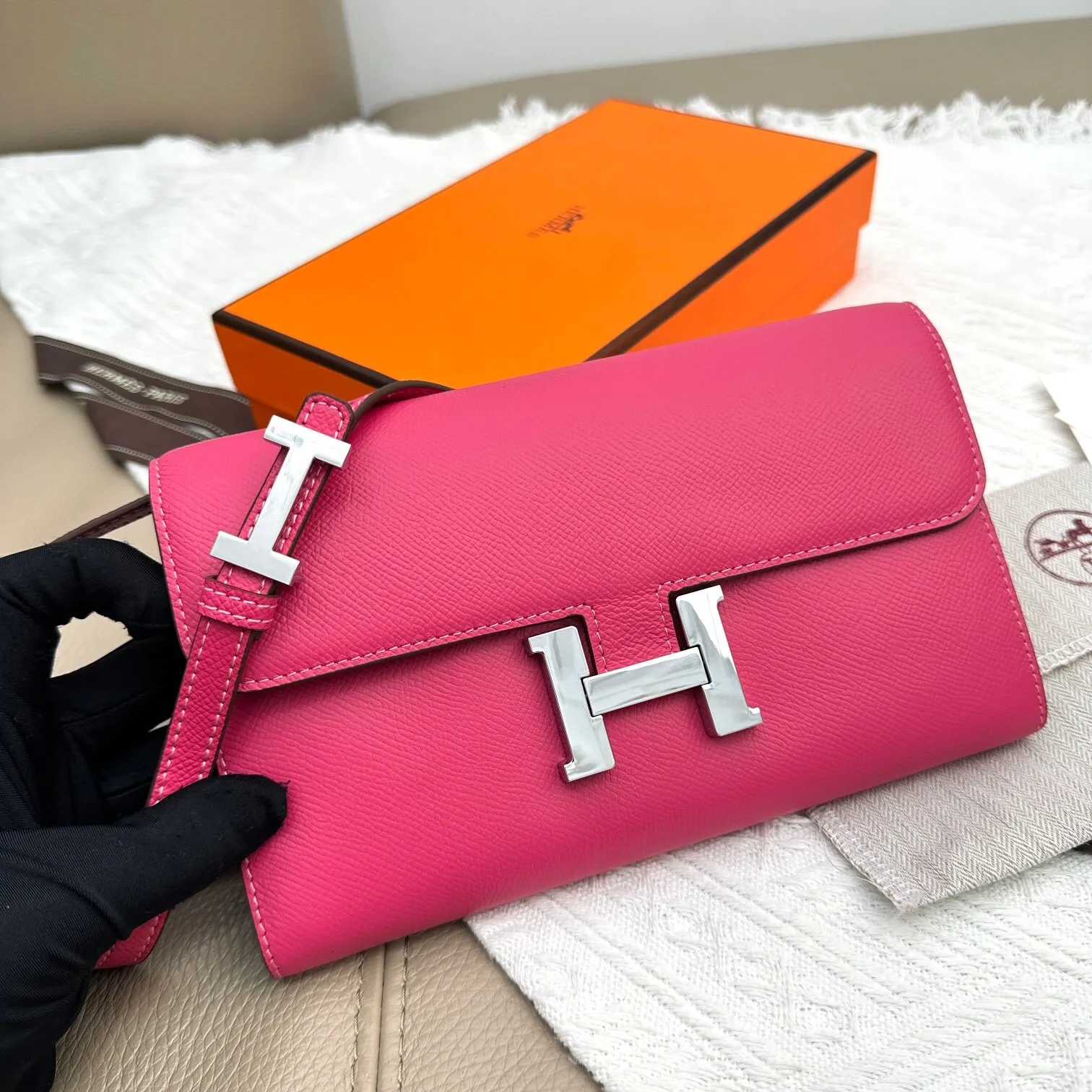 All Categories Official Website "Brand Women's Bags" Women's Bags 💙 Hermes 2025 New Hermes Crossbody Bag