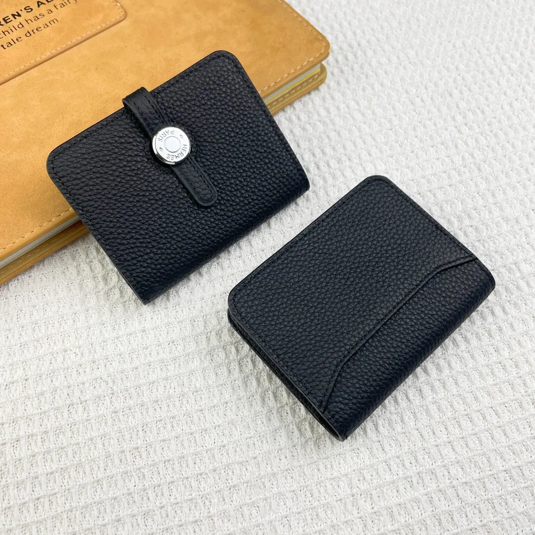 Hermes original Togo p180💰 Model: 0510 size: 11*10cm 🇫🇷Overseas🇫🇷Imported Togo cowhide, soft and comfortable to the touch. Counter version, original replica with hardware, exquisite and elegant, oil edges are straight and smooth🎈Exquisite convenient card holder