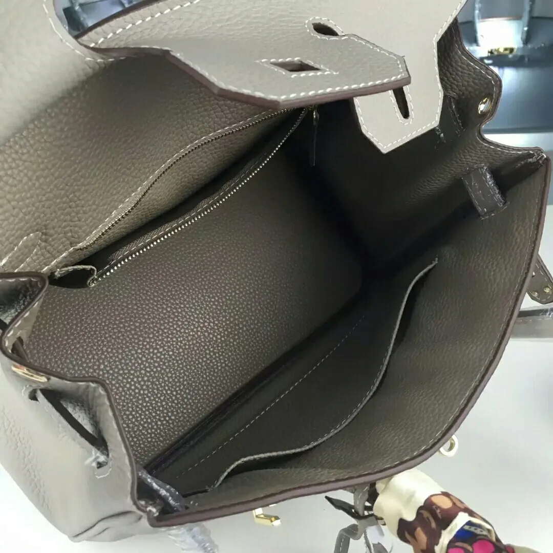 Batch: Small 600💰, Medium 680💰, Large 700💰, 💥Hermes/Hermes💥Official classic production💋Birkin bag💋Original quality coming👉Using imported pebbled cowhide leather👑 Equipped with pure 24k hardware💎Excellent workmanship👏👏Legendary slow work and careful work💓Real pictures💓There is no best, only better [smile], size: large 35-26-18, medium 30-22-16, small 25-20-14cm