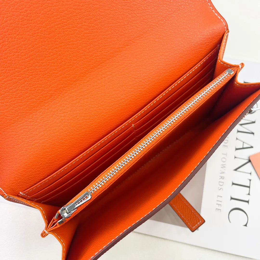HERMES official website new model 💰300 New H Passant Toutenmainte Epsom calfskin long wallet Model: 951 palm print - Sheath "H passant" opening and closing - Zipper coin purse - Pocket with original OEM code inside - Can store passport or large-size mobile phone Metal texture: palladium plated Dimensions: length 20.8 × width 12.4 × thickness 2.7 cm