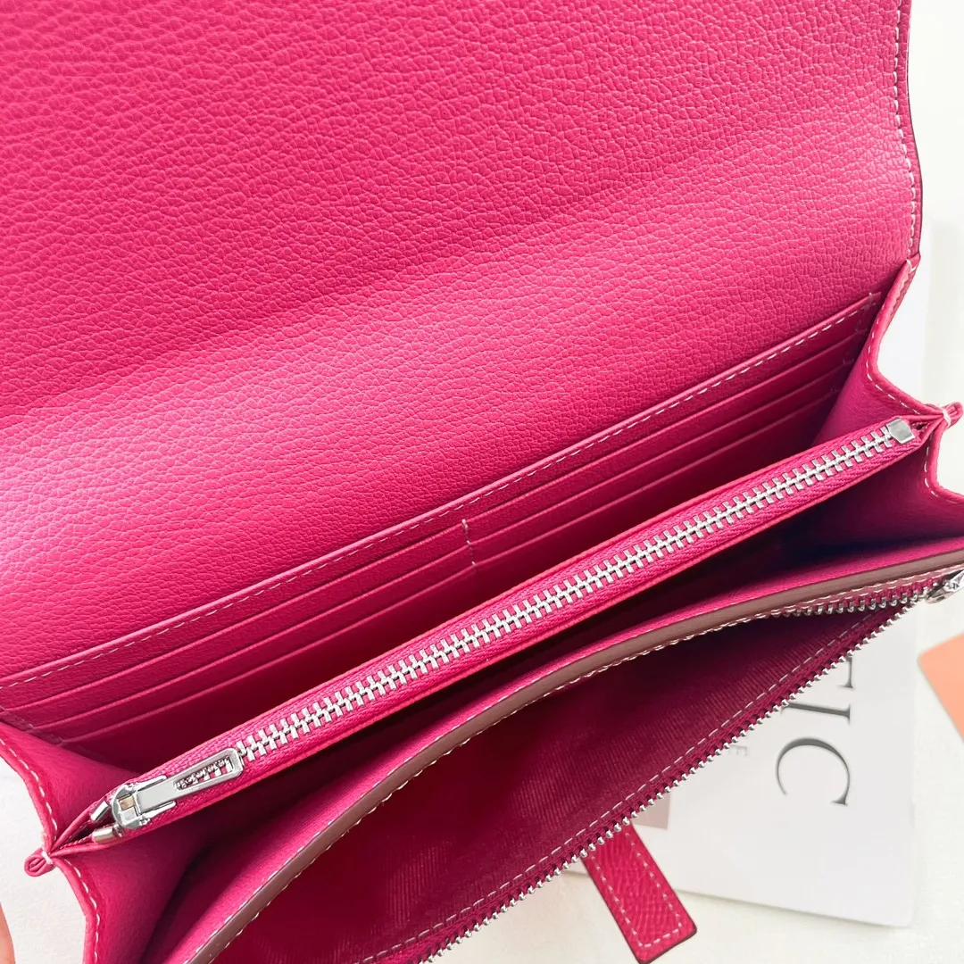 HERMES official website new model 💰300 New H Passant Toutenmainte Epsom calfskin long wallet Model: 951 palm print - Sheath "H passant" opening and closing - Zipper coin purse - Pocket with original OEM code inside - Can store passport or large-size mobile phone Metal texture: palladium plated Dimensions: length 20.8 × width 12.4 × thickness 2.7 cm