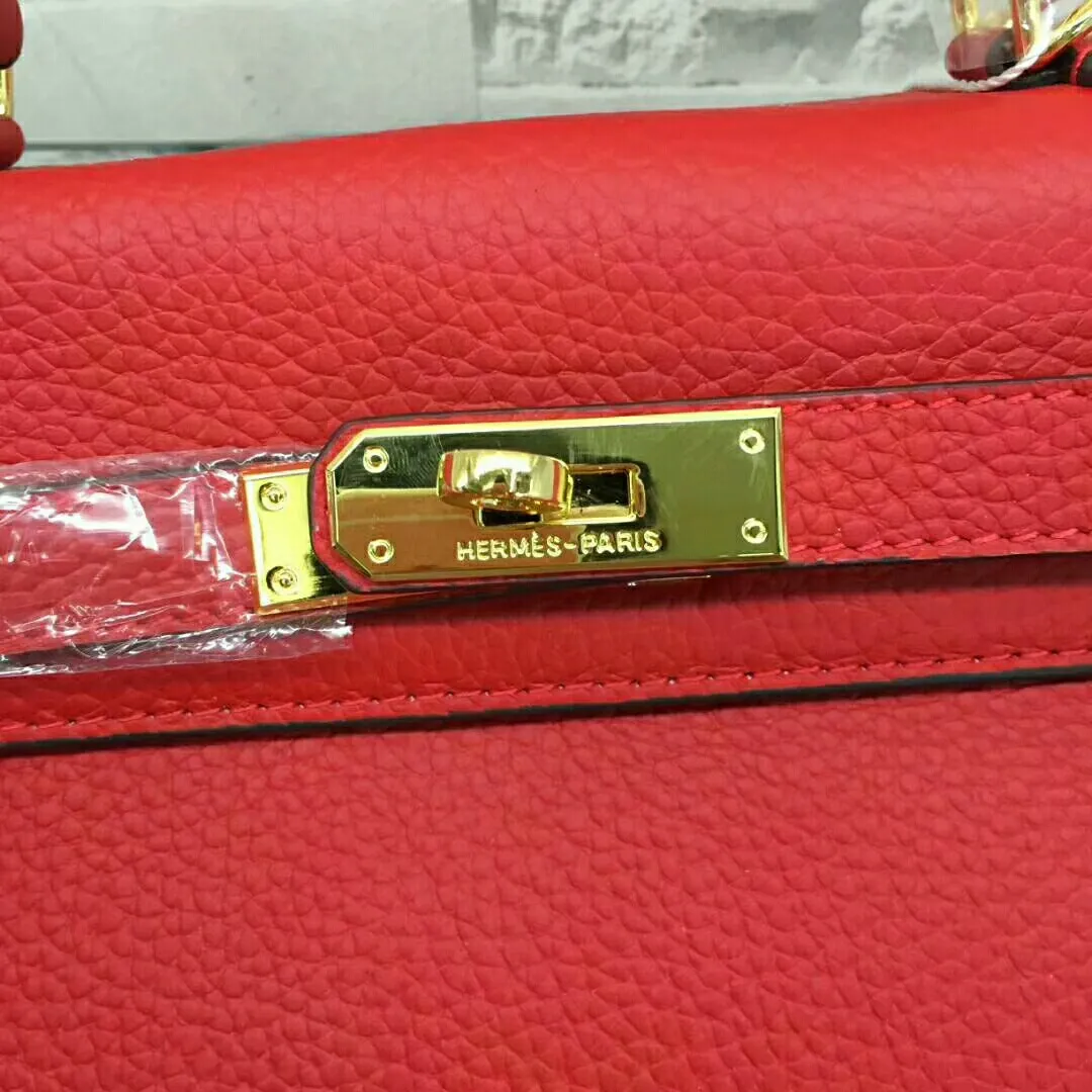 High quality 🅿️P600/P640/P680😀Classic models are sold every day🉐Hermès Kelly pebbled soft cowhide🐂Upgraded quality❤️Soft feel, fine workmanship, good-looking style, versatile all year round! Quality Guaranteed Taste ❗️ 3 sizes small 25cm; medium 28cm; large 32cm