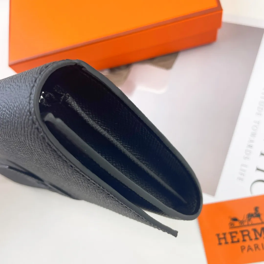 HERMES official website new model 💰300 New H Passant Toutenmainte Epsom calfskin long wallet Model: 951 palm print - Sheath "H passant" opening and closing - Zipper coin purse - Pocket with original OEM code inside - Can store passport or large-size mobile phone Metal texture: palladium plated Dimensions: length 20.8 × width 12.4 × thickness 2.7 cm