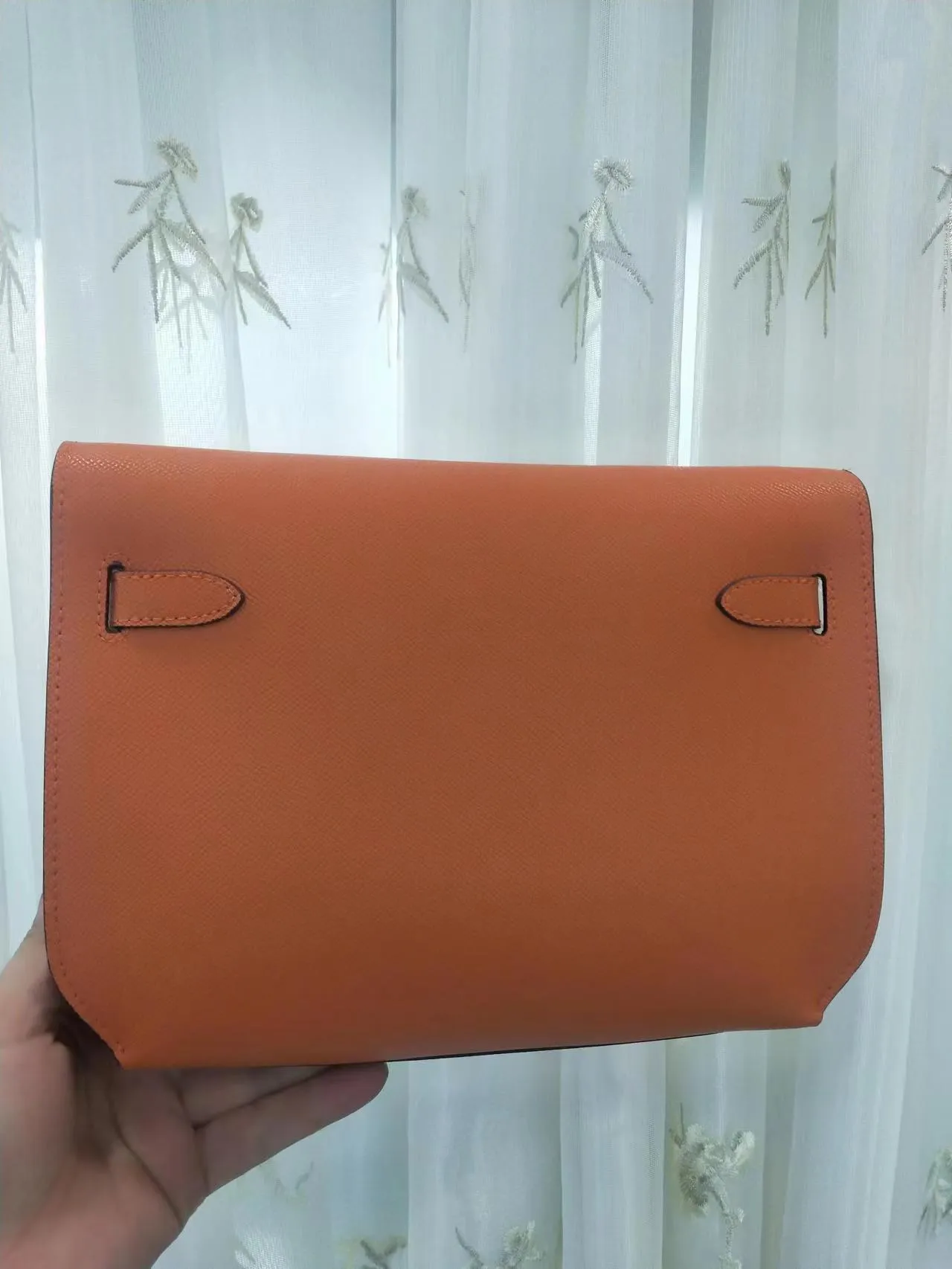 640💰New product: Hermès retro style Kelly with three shoulder straps, multi-purpose, very versatile, can be hung diagonally under the arm with palm print leather, 25-18-4