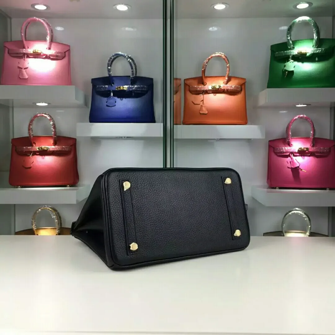 Batch: Small 600💰, Medium 680💰, Large 700💰, 💥Hermes/Hermes💥Official classic production💋Birkin bag💋Original quality coming👉Using imported pebbled cowhide leather👑 Equipped with pure 24k hardware💎Excellent workmanship👏👏Legendary slow work and careful work💓Real pictures💓There is no best, only better [smile], size: large 35-26-18, medium 30-22-16, small 25-20-14cm