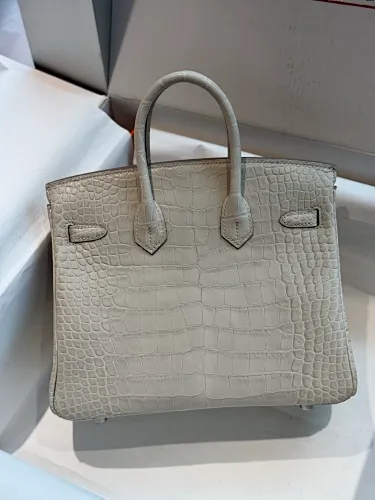 All categories Hermès women's bags (Hermès) Hermès 25 Glacier White