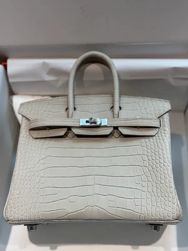 All categories Hermès women's bags (Hermès) Hermès 25 Glacier White