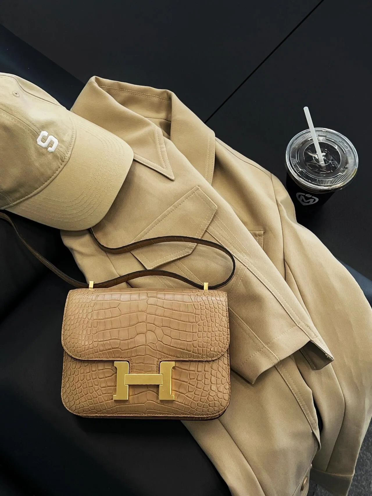 All categories Hermès women's bags (Hermès) Hermès 19 matte
