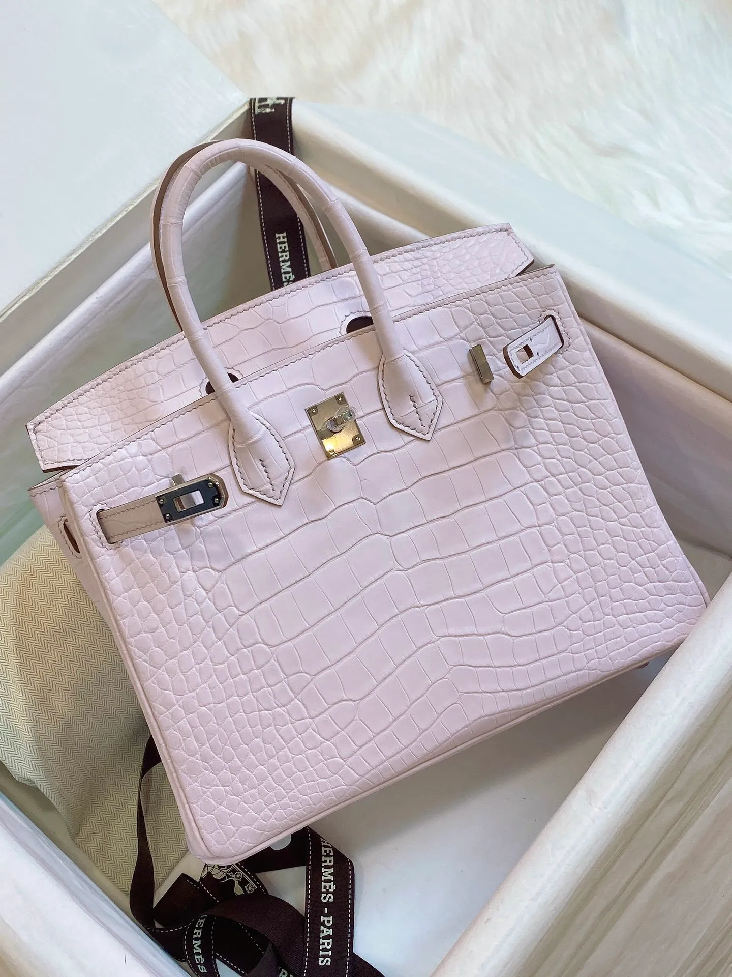 All Categories Hermès Women's Bags (Hermès) Hermès 25 American Crocodile