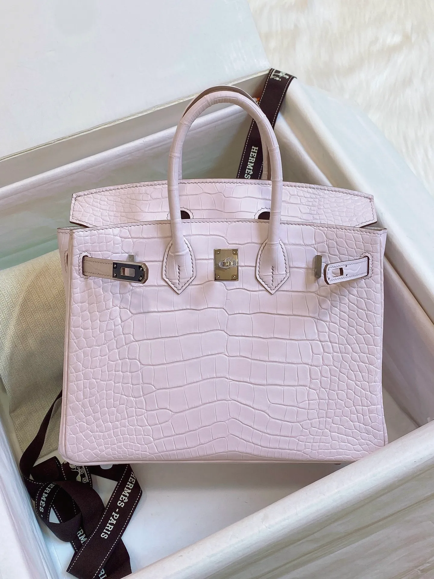 All Categories Hermès Women's Bags (Hermès) Hermès 25 American Crocodile