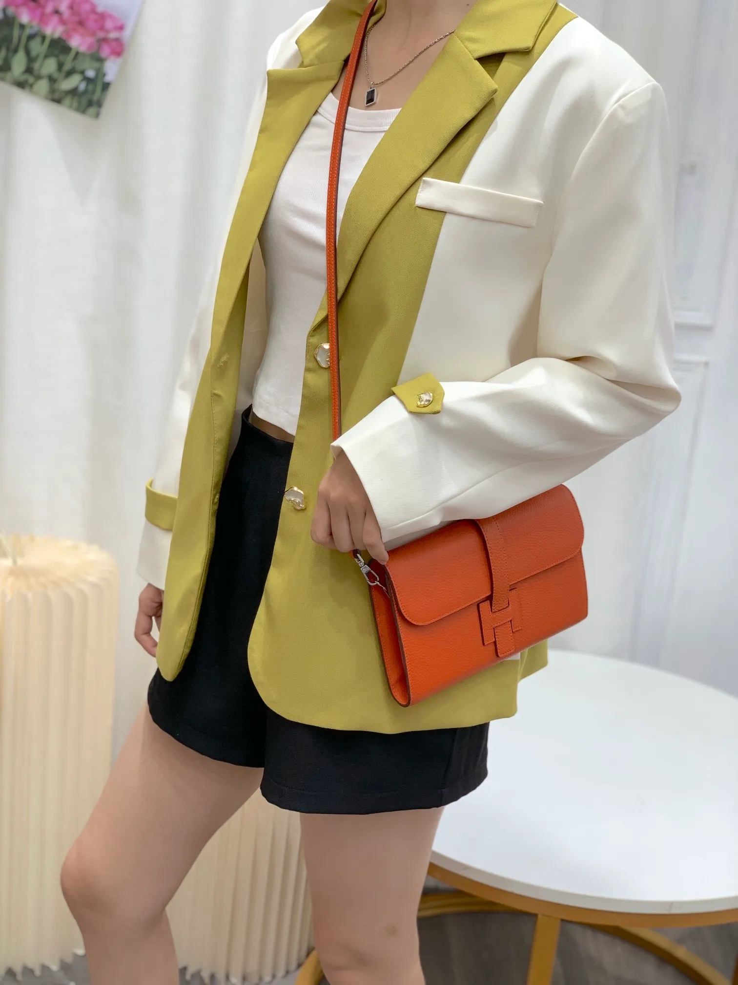 All Categories Hermès Women's Bags (Hermès) Hermès H538-2 Lychee Pattern