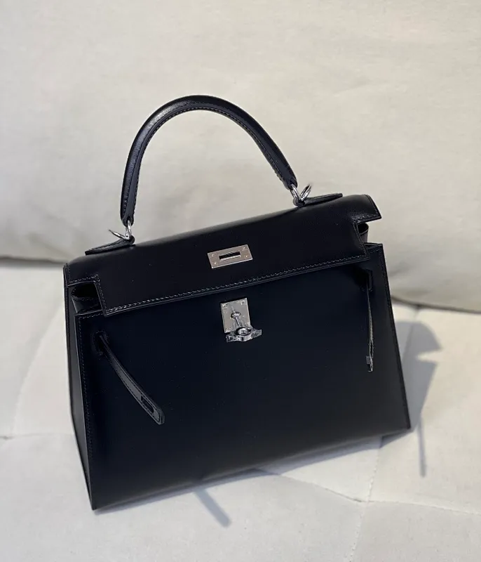 All categories Hermès women's bags (Hermès) Hermès KL25 black silver