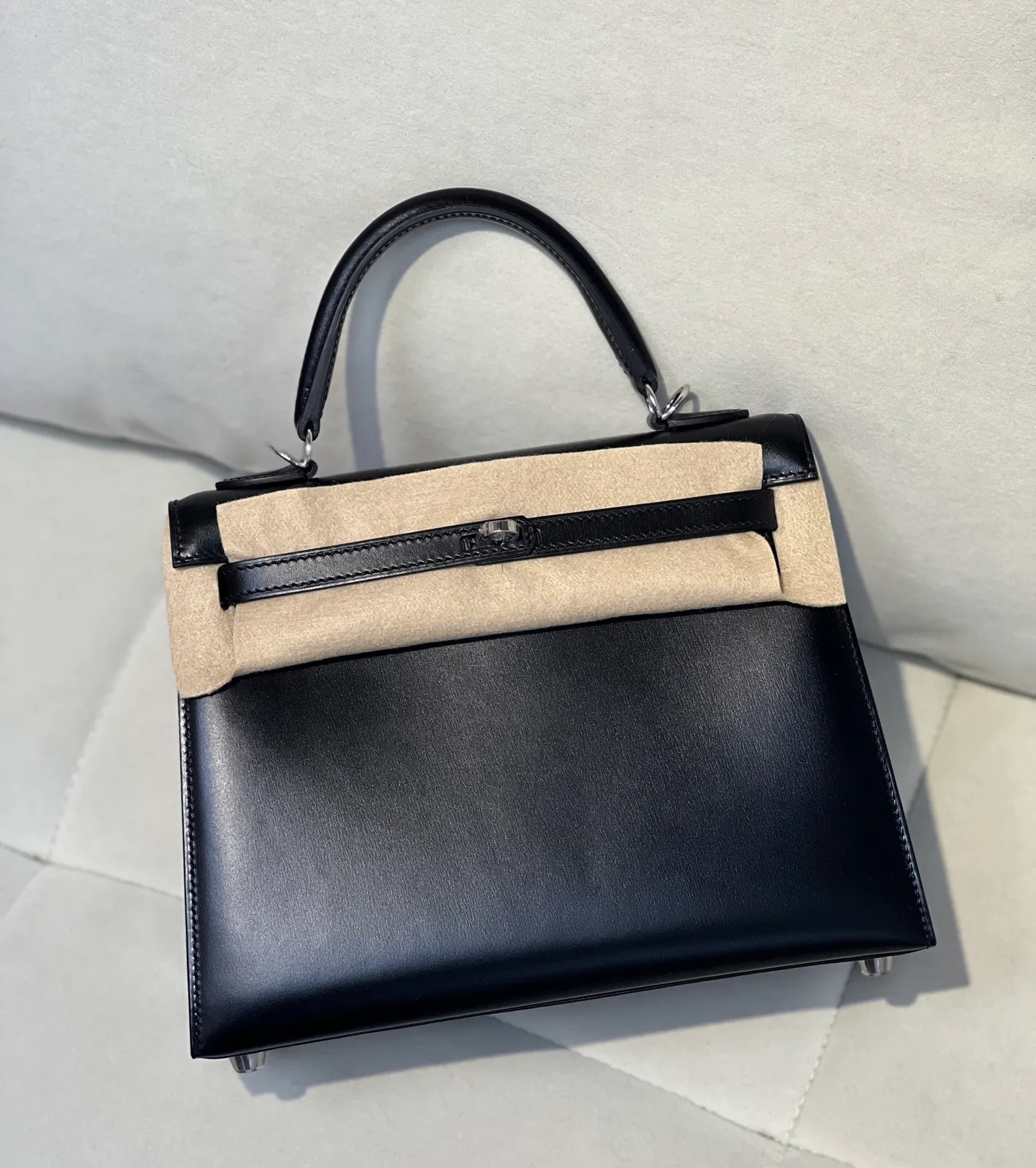 All categories Hermès women's bags (Hermès) Hermès KL25 black silver
