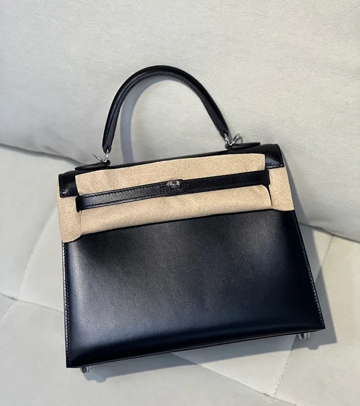 All categories Hermès women's bags (Hermès) Hermès KL25 black silver