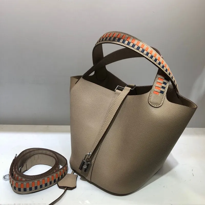 All Categories Official Website "Brand Women's Bags" Women's Bags 💙 Hermes 2024 Official Website New Hermes Epsom Palm Print Vegetable Basket
