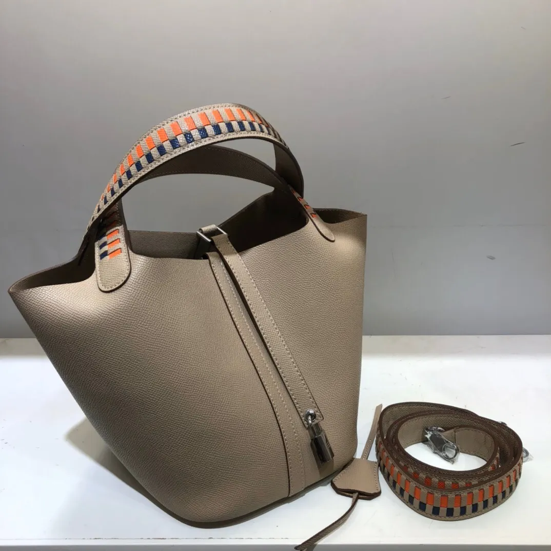 All Categories Official Website "Brand Women's Bags" Women's Bags 💙 Hermes 2024 Official Website New Hermes Epsom Palm Print Vegetable Basket
