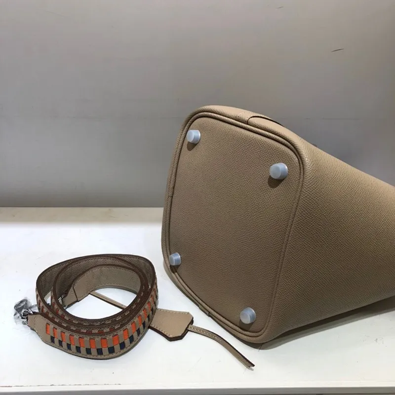 All Categories Official Website "Brand Women's Bags" Women's Bags 💙 Hermes 2024 Official Website New Hermes Epsom Palm Print Vegetable Basket