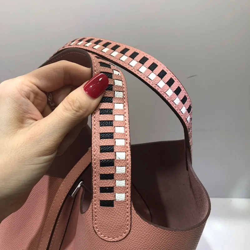 All Categories Official Website "Brand Women's Bags" Women's Bags 💙 Hermes 2024 Official Website New Hermes Epsom Palm Print Vegetable Basket