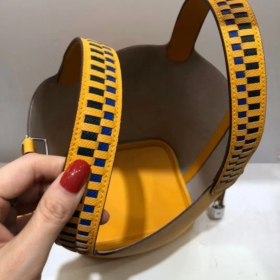All Categories Official Website "Brand Women's Bags" Women's Bags 💙 Hermes 2024 Official Website New Hermes Epsom Palm Print Vegetable Basket