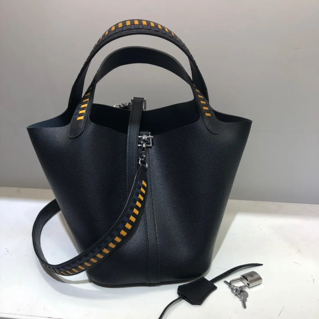 All Categories Official Website "Brand Women's Bags" Women's Bags 💙 Hermes 2024 Official Website New Hermes Epsom Palm Print Vegetable Basket