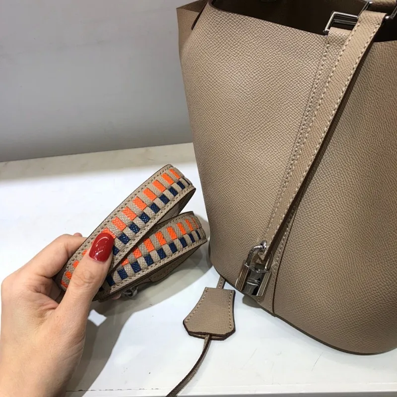 All Categories Official Website "Brand Women's Bags" Women's Bags 💙 Hermes 2024 Official Website New Hermes Epsom Palm Print Vegetable Basket