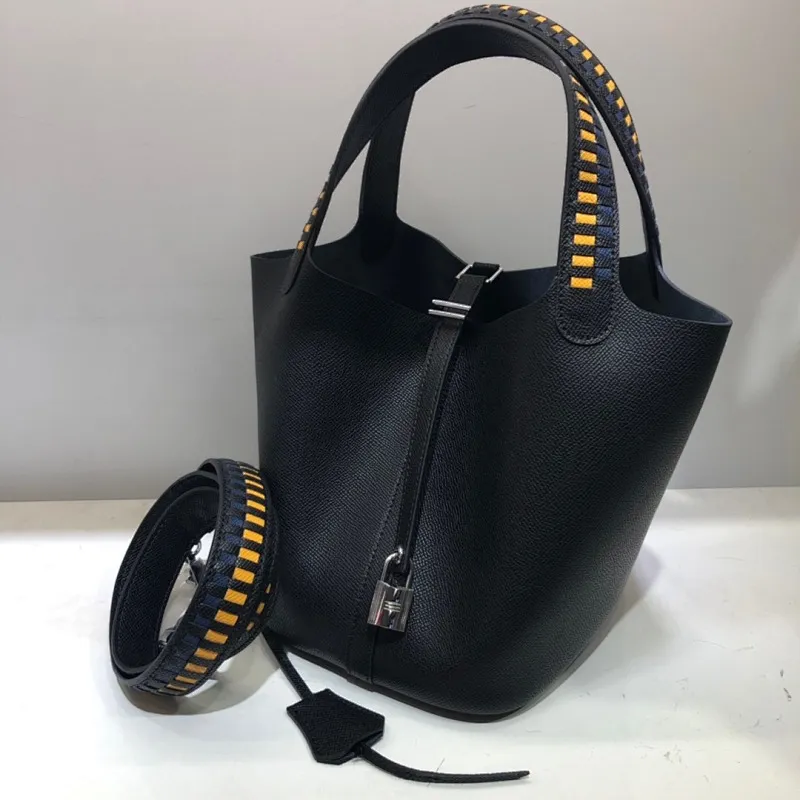All Categories Official Website "Brand Women's Bags" Women's Bags 💙 Hermes 2024 Official Website New Hermes Epsom Palm Print Vegetable Basket