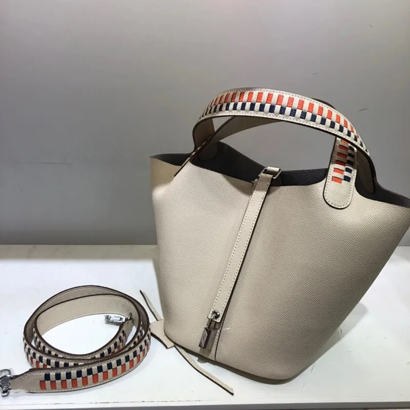 All Categories Official Website "Brand Women's Bags" Women's Bags 💙 Hermes 2024 Official Website New Hermes Epsom Palm Print Vegetable Basket