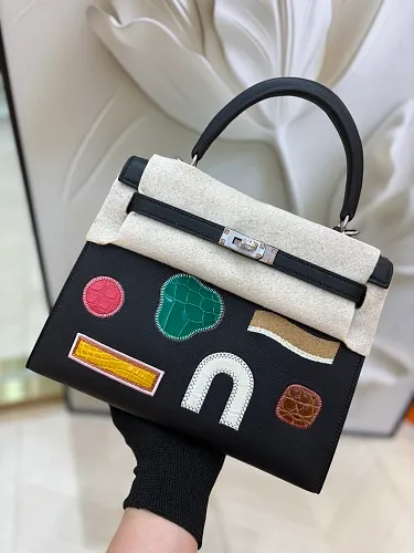 All categories Hermès women's bags (Hermès) Hermès 2525 patchwork leather