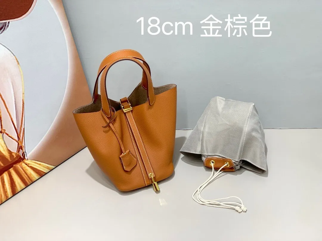 All Categories Official Website "Brand Women's Bags" Women's Bags 💙 Hermes 2025 New Hermes Picotin Vegetable Basket