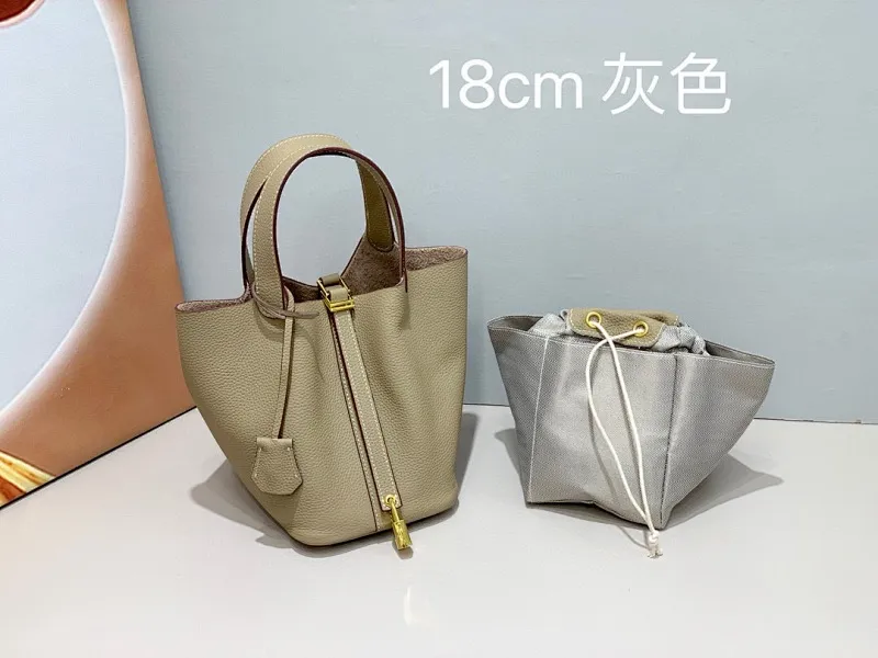 All Categories Official Website "Brand Women's Bags" Women's Bags 💙 Hermes 2025 New Hermes Picotin Vegetable Basket