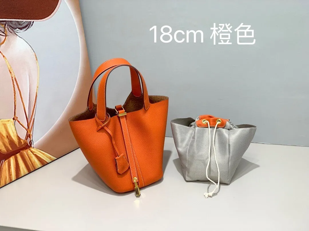 All Categories Official Website "Brand Women's Bags" Women's Bags 💙 Hermes 2025 New Hermes Picotin Vegetable Basket