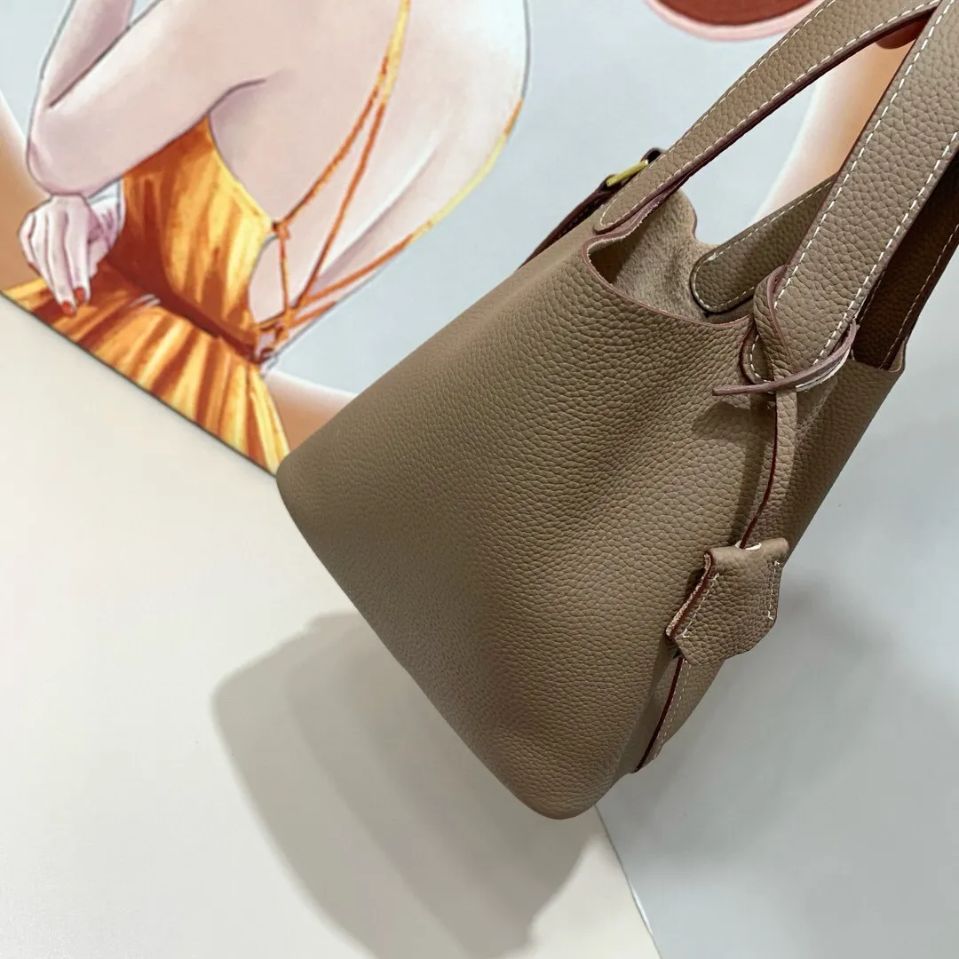 All Categories Official Website "Brand Women's Bags" Women's Bags 💙 Hermes 2025 New Hermes Picotin Vegetable Basket
