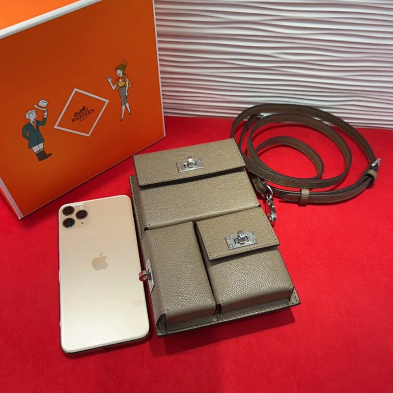 All Categories Official Website "Brand Women's Bags" Women's Bags 💙 Hermes 2025 New Hermes Mobile Phone Bags