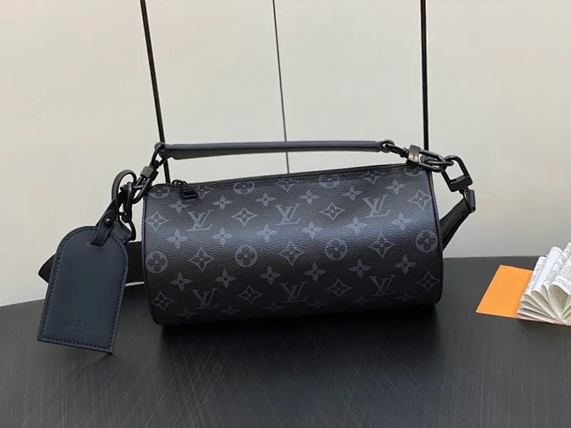 All categories 💚 Top version men’s bags 💚 LV 2023 new LV cylindrical crossbody bag