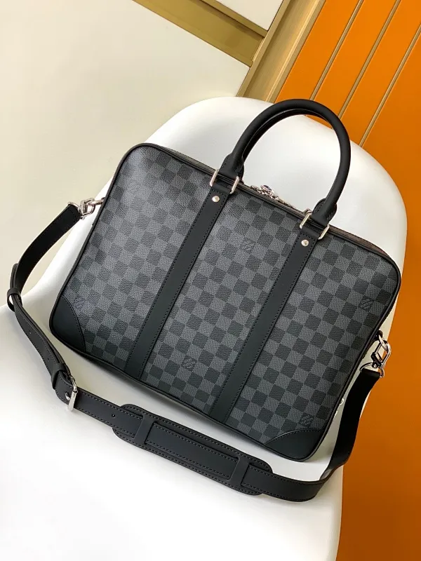 All categories 💚 Top version men’s bags 💚 LV 2025 official website new LV briefcase