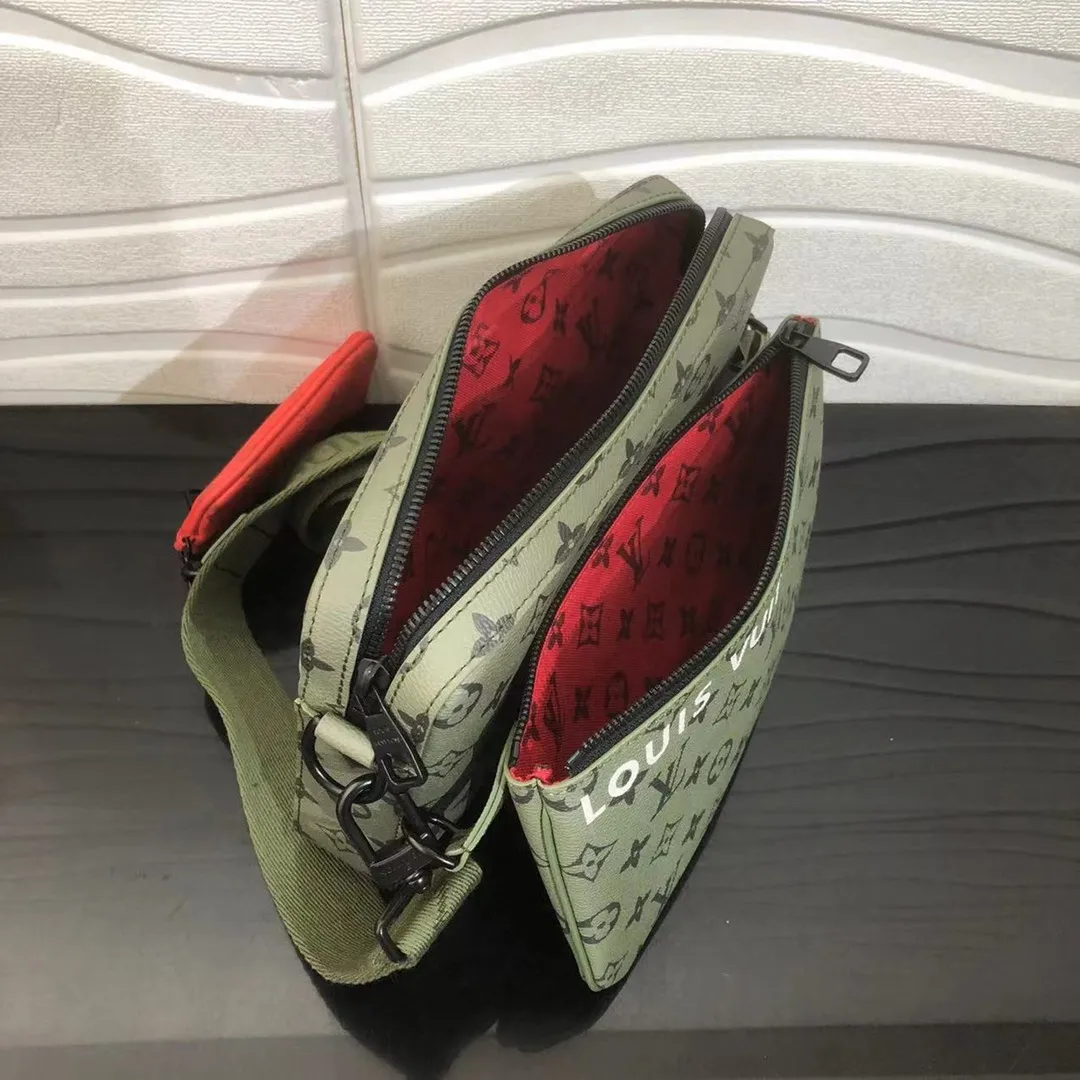 All categories 💚 Top version men’s bag 💚 LV 202326 2023 counters also sell LV crossbody bag 25-18.5-7