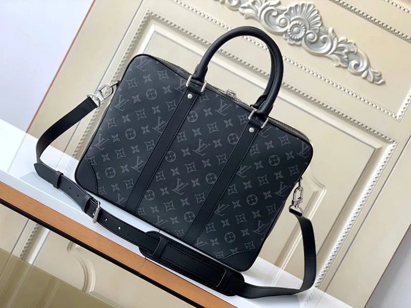 All categories 💚 Top version men’s bags 💚 LV 2023 new LV briefcase