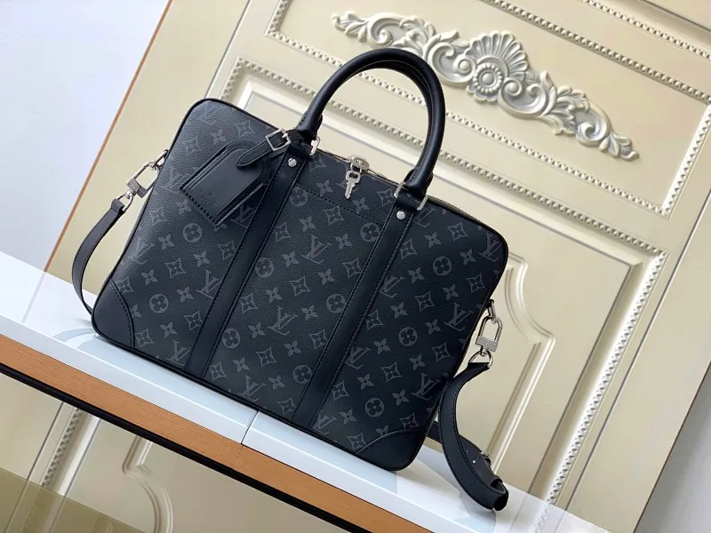 All categories 💚 Top version men’s bags 💚 LV 2023 new LV briefcase