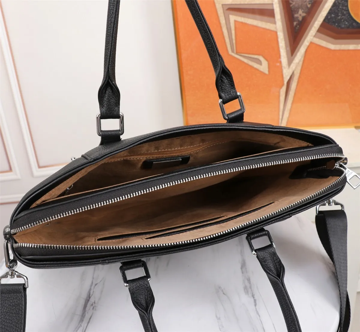 All categories 💚 Top version men’s bags 💚 LV 2023 new LV briefcase