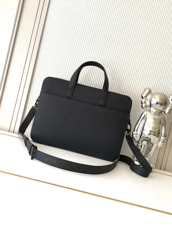 All Categories 💚 Top Version Men’s Bags 💚 LV 2026 Fashion LV Genuine Leather Briefcase