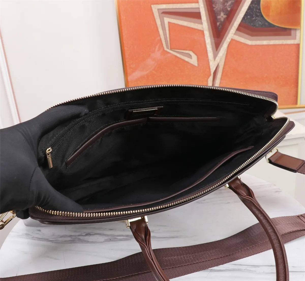 All categories 💚 Top version men’s bags 💚 LV 2023 new LV briefcase