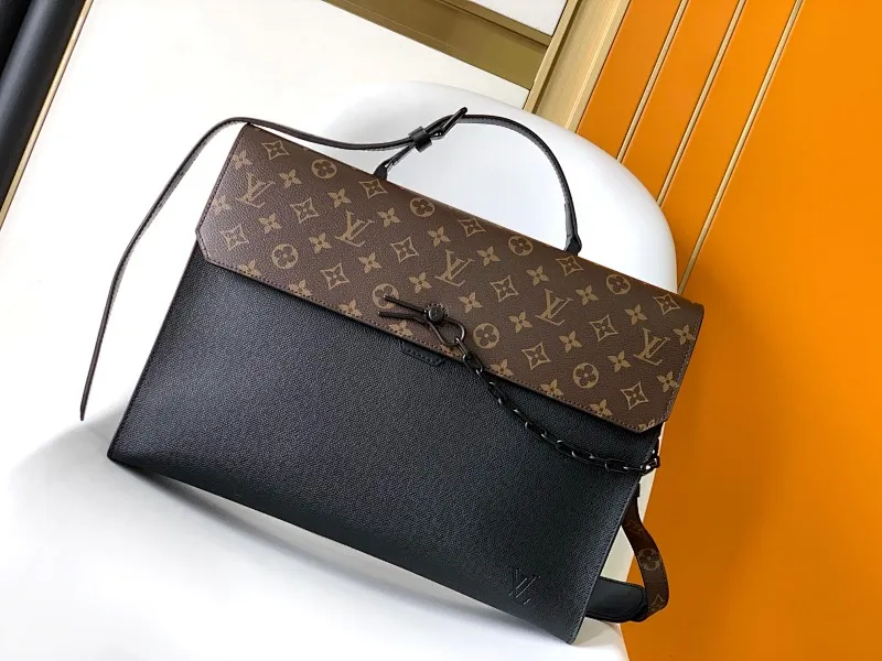 All categories 💚 Top version men’s bags 💚 LV 2024 official website new LV briefcase